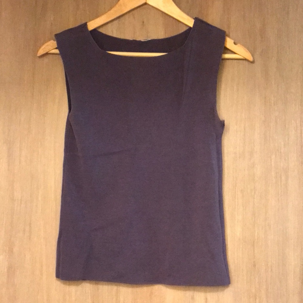 Purple tank top